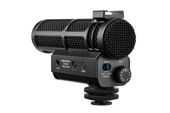 Audio-Technica presenta sus dos nuevos micrófonos, el Atv-sg1 y el Atv-sg1le