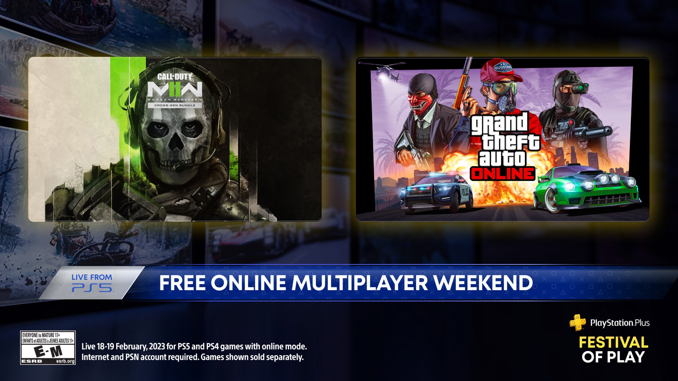 PlayStation is offering online multiplayer features for free over the weekend