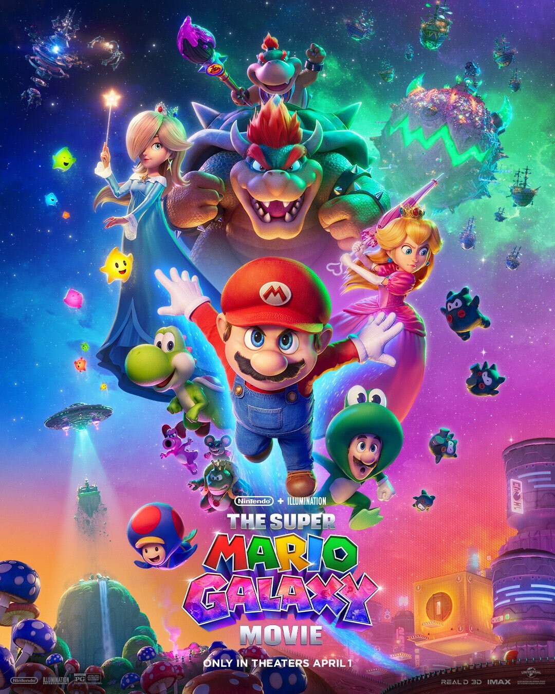 Gómez Addams es... ¡Wart en la Película de Super Mario Galaxy!
