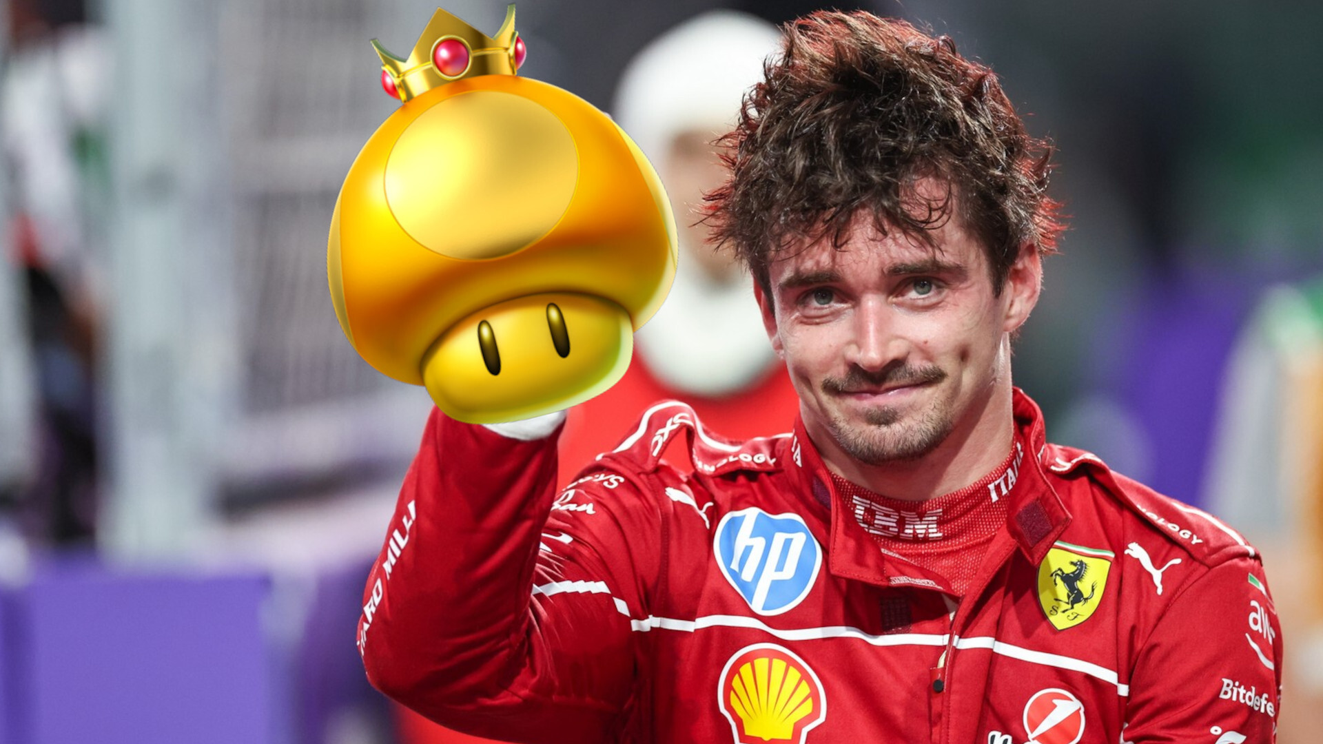 Charles Leclerc compara la F1 con los champiñones de Mario Kart