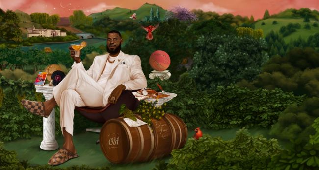 LeBron James ya tiene su propia versión de Hennessy