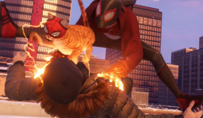 MARVEL SPIDER-MAN MILES MORALES:NUEVOS GAMEPLAYS Y UN COMPAÑERO LLAMADO SPIDER-CAT