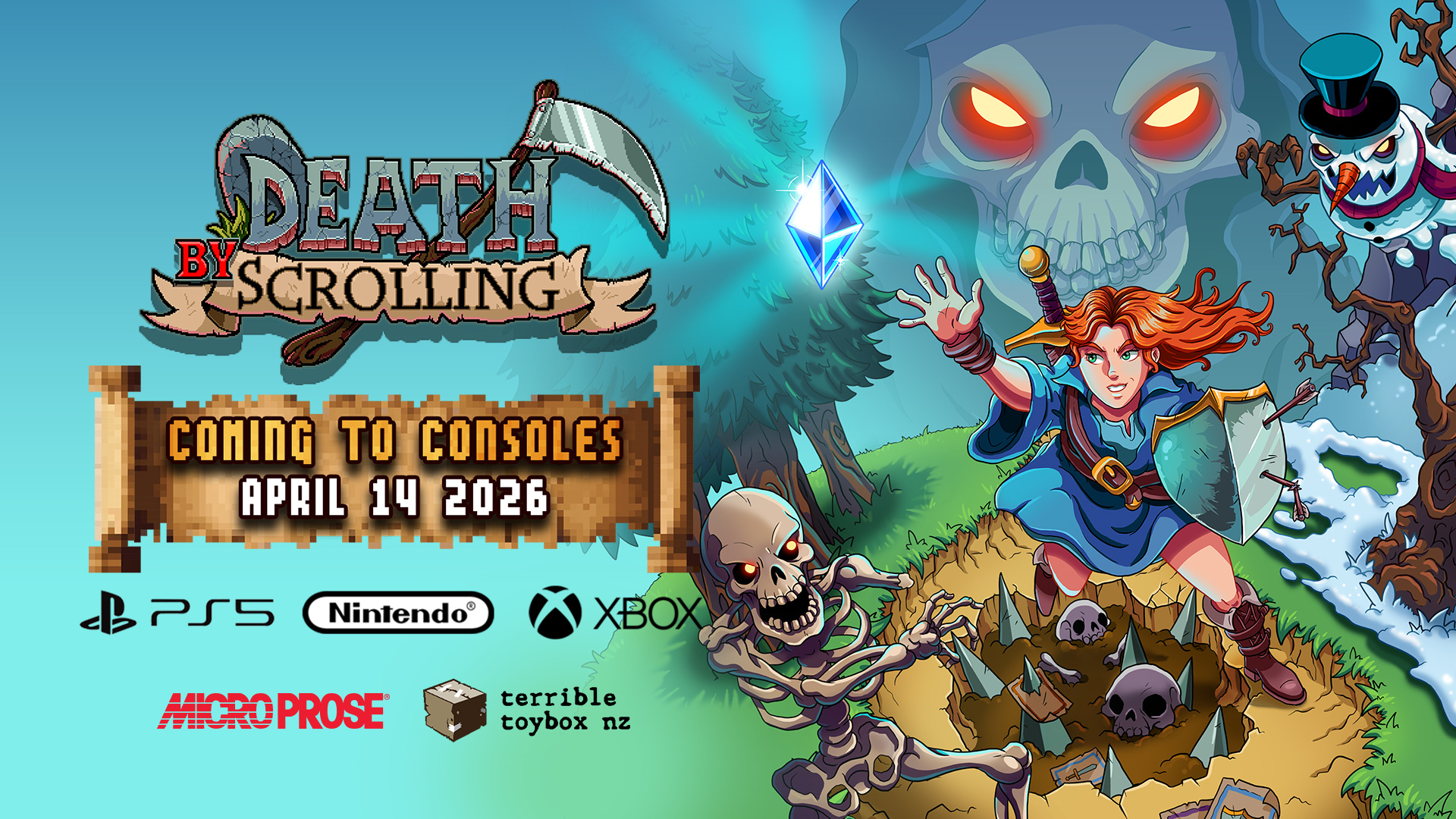 Ron Gilbert  vuelve a la carga con una idea absolutamente genial llamada Death By Scrolling