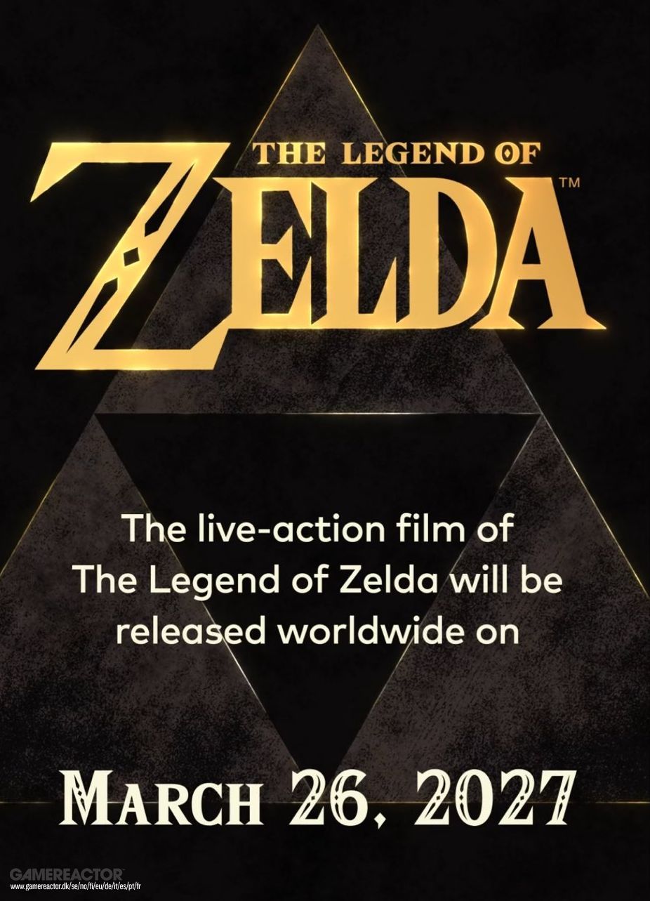 Ya tenemos fecha de estreno en cines para la película de The Legend of Zelda