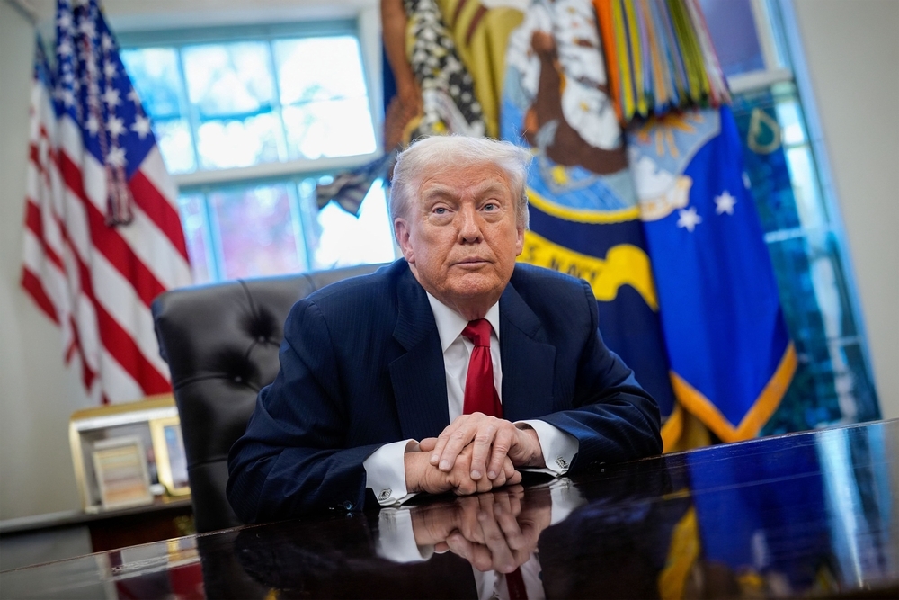 Trump acepta la medalla del premio Nobel de la Paz de Machado