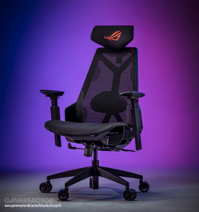 Chaise gmaing ASUS ROG Destrier Core Noir et rouge