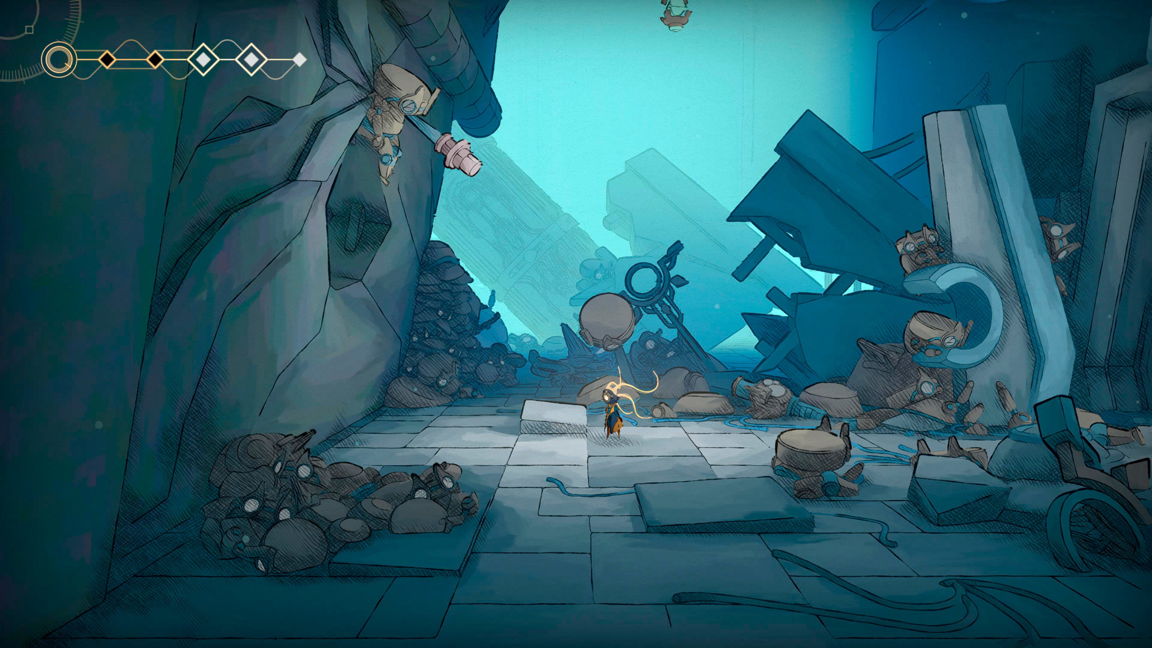 Análisis: Mio: Memories in Orbit - El metroidvania que estrena 2026