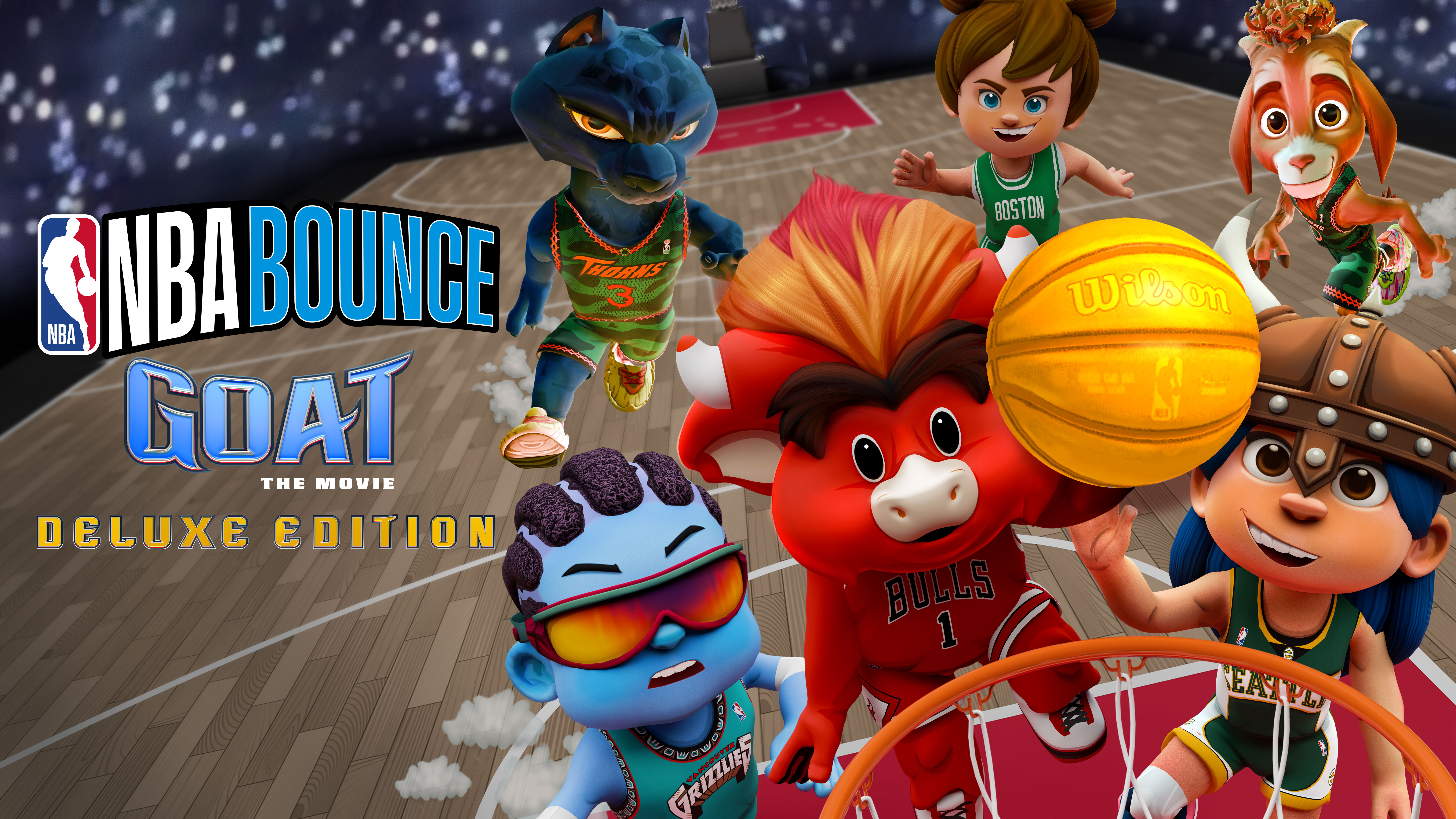 Outright Games presenta la nueva Edición Deluxe de NBA Bounce con contenido de la película Como Cabras