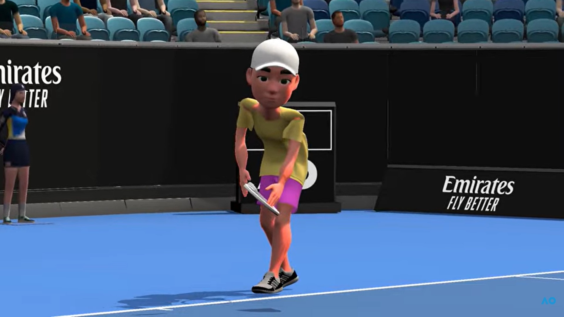 El Open de Australia se retransmite gratis en YouTube, pero todos los jugadores parecen personajes de la Wii