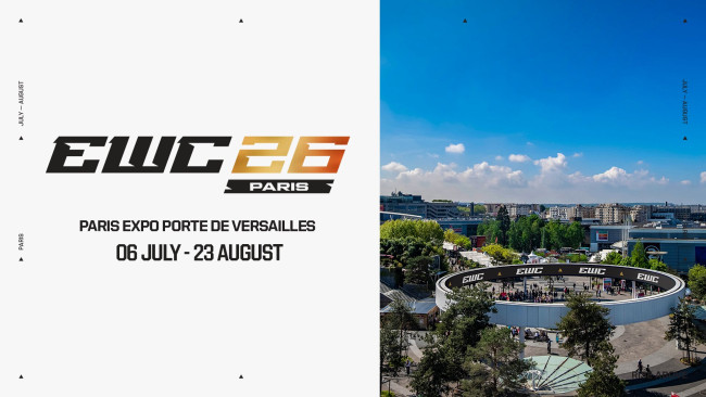 Se anuncia que la sede de la Copa Mundial de Esports 2026 será París Expo Porte de Versailles