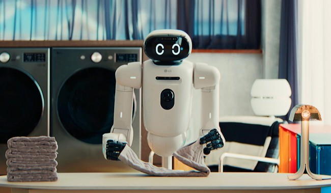 LG revela un robot con IA diseñado para realizar tareas domésticas