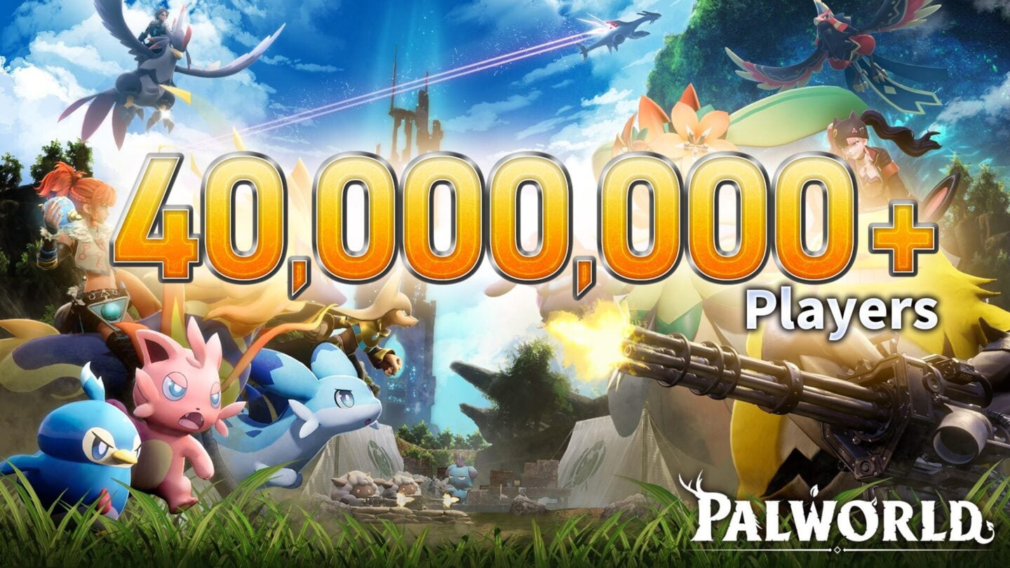Palworld va a llegar en versión completa habiendo conseguido más de 40 millones de jugadores en acceso anticipado