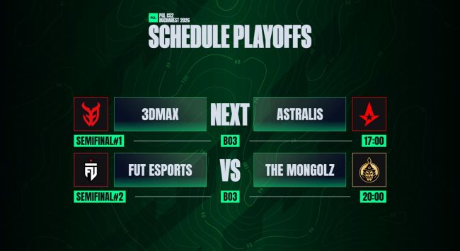 PGL Bucarest 2026: Estos son los partidos de semifinales de hoy