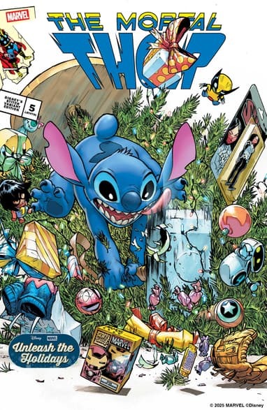 Stitch vuelve para adornar las portadas de varios cómics Marvel de próxima aparición