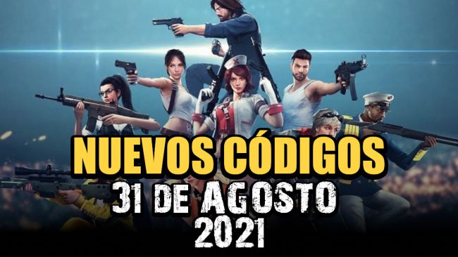 Códigos Free Fire de hoy 31 de agosto de 2021 y recompensas (funcionan)