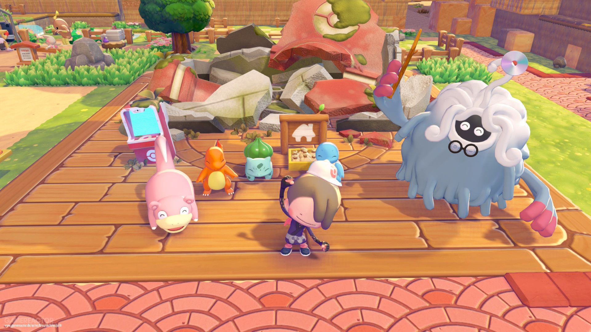 El primer parche de Pokémon Pokopia soluciona el problema del Squirtle trepador de árboles