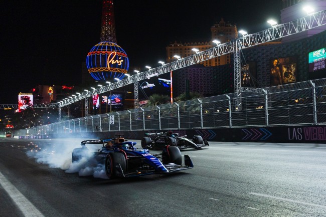 Los pilotos de F1 se preparan para una carrera "increíblemente difícil" en Las Vegas con previsión de lluvia
