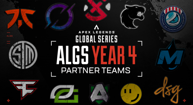 Respawn desvela los equipos asociados para el cuarto año de las Apex Legends Global Series
