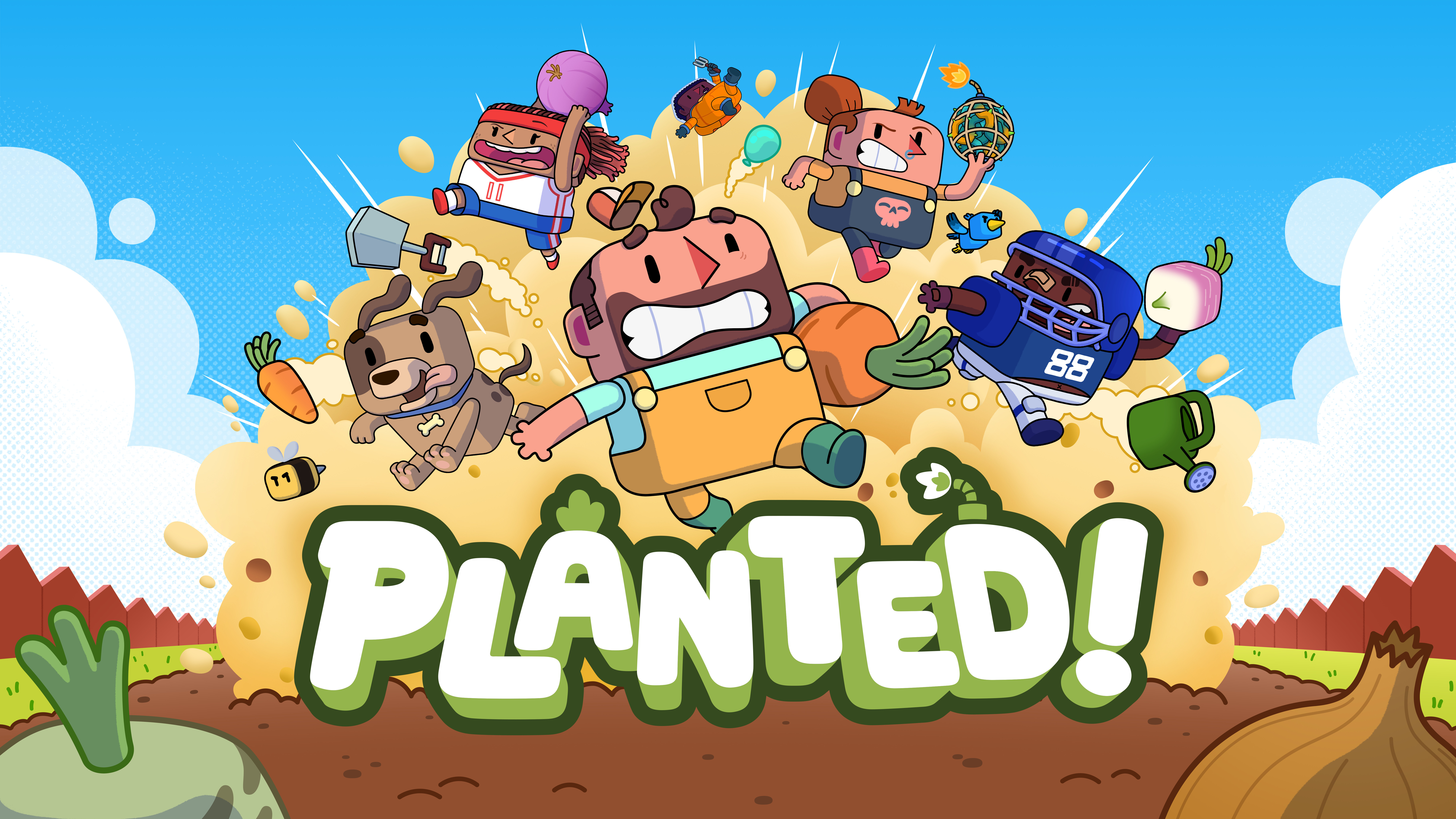 Planted! llevará la locura de Overcooked! de los fogones de la cocina a las plantas del jardín a finales de año