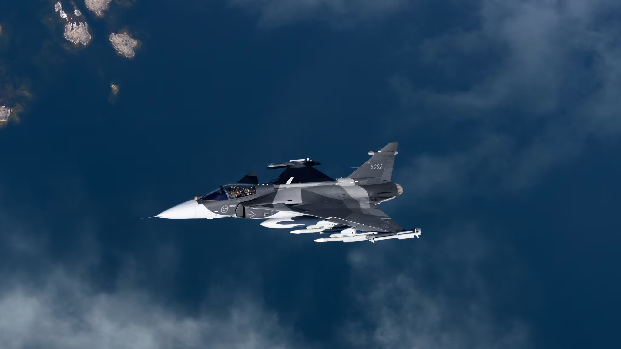 Suecia dona a Ucrania 16 cazas JAS 39 Gripen