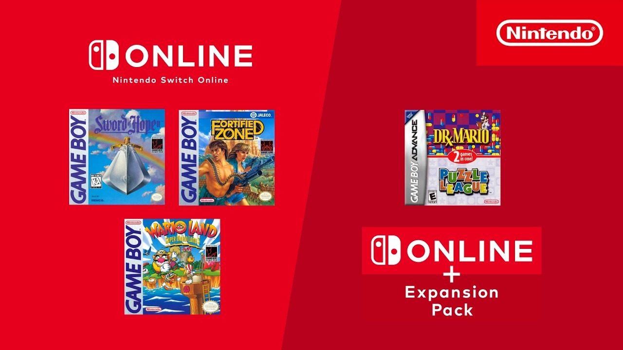 Nintendo Switch Online incorpora tres clasicos de Game Boy y otro de GBA desde hoy mismo