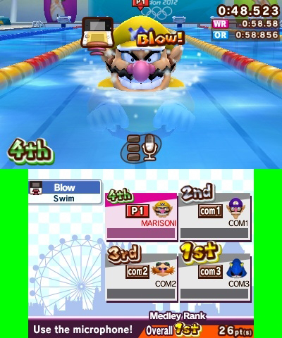 Mario & Sonic en los Juegos Olímpicos - London 2012