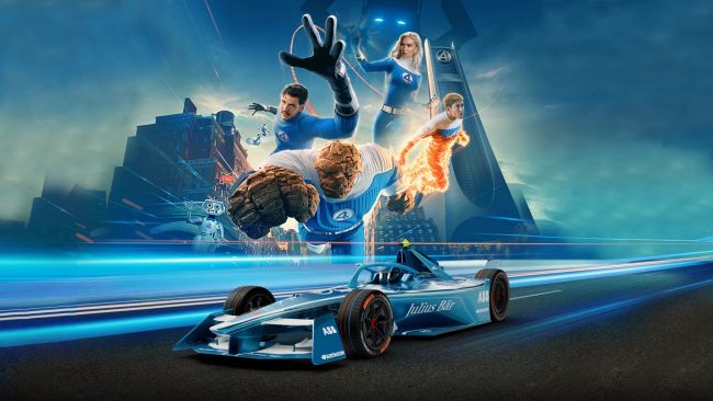 El final de temporada de la Fórmula E se denomina oficialmente "Los Cuatro Fantásticos E-Prix de Londres 2025"