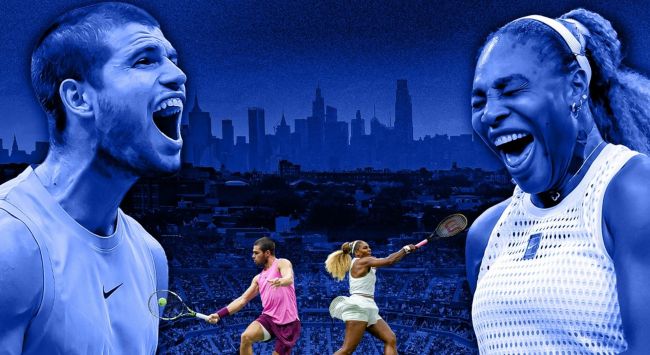 Carlos Alcaraz y Serena Williams, el «dream team» de dobles mixtos del US Open, debutan el martes