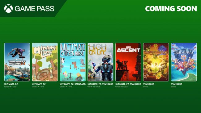 Tony Hawk's Pro Skater 3 + 4 y muchos títulos más están a punto de añadirse a Game Pass
