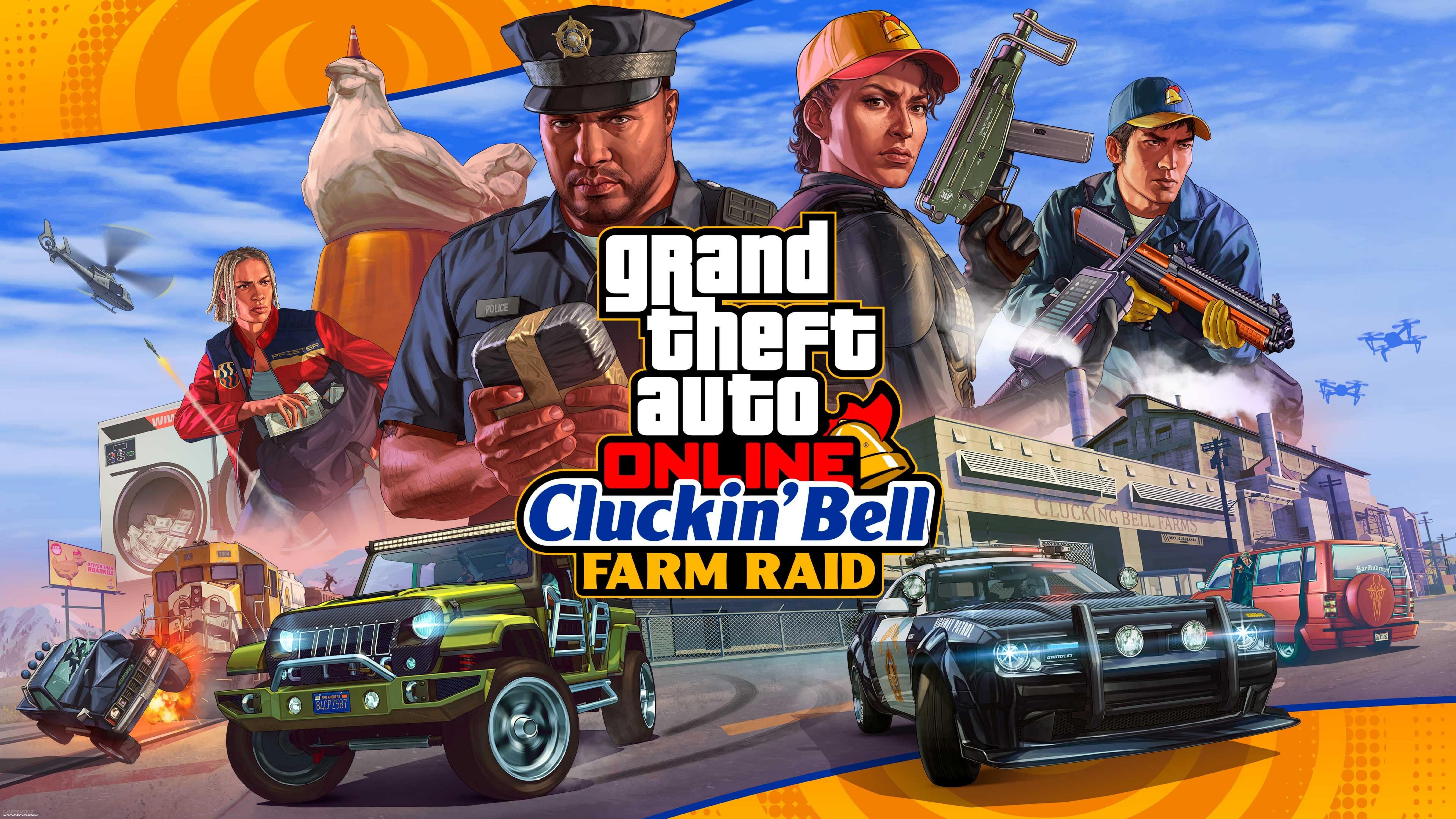 Asalto a Cluckin’ Bell te permite conducir el tren invencible en Grand Theft Auto Online