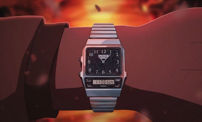 Casio y Netflix se unen para crear un par de increíbles relojes de Stranger Things