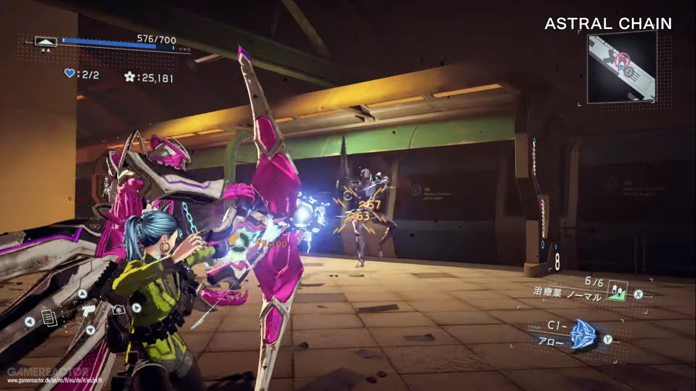 Chapa y pintura al gusto en las Legiones de Astral Chain