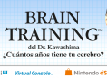 Ya se puede descargar Brain Training gratis a Wii U en España