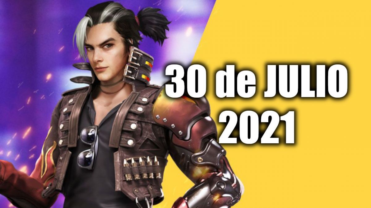 Códigos Free Fire de hoy 30 de julio de 2021 y recompensas (funcionan)