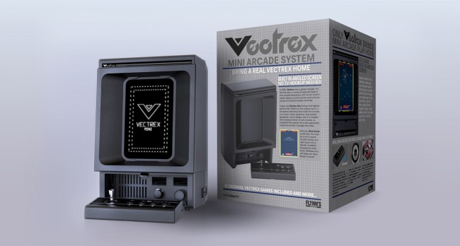Mini consola Vectrex ya financiada en Kickstarter
