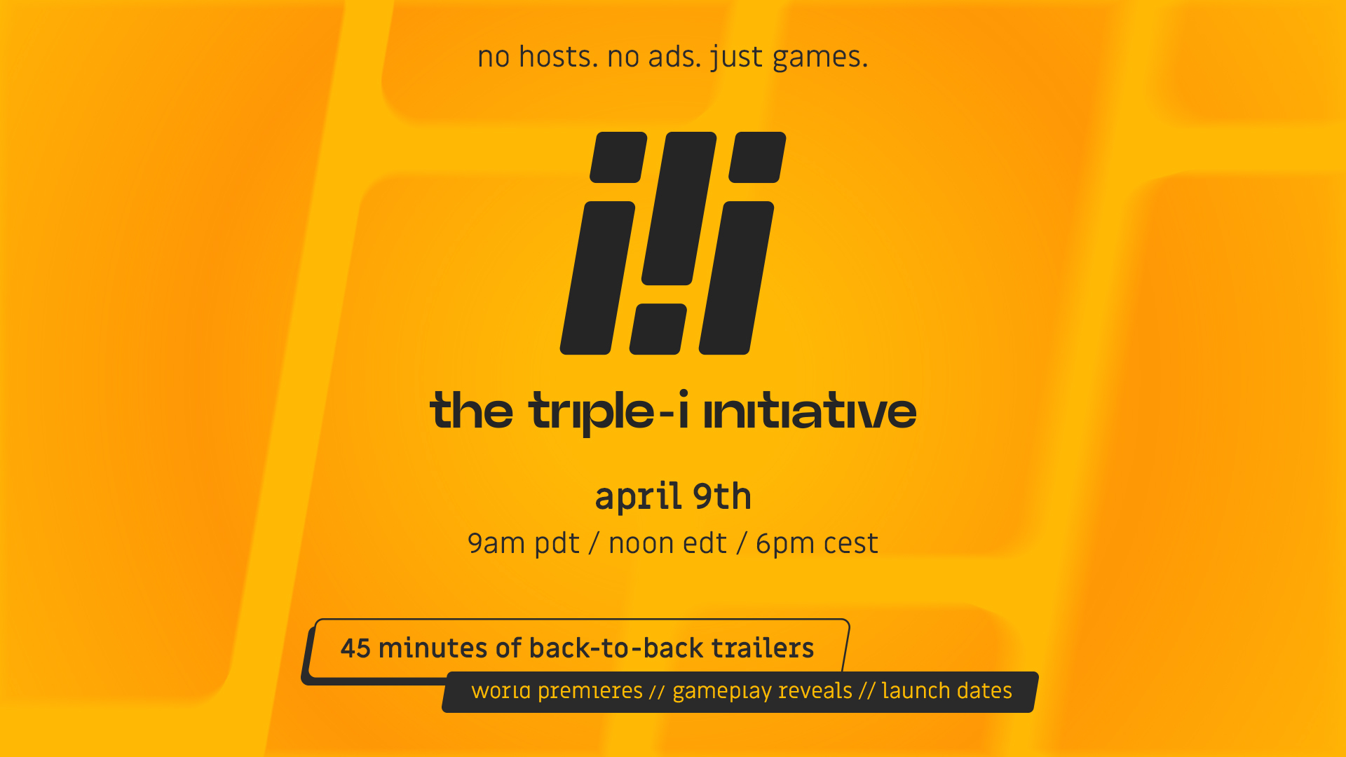 La presentación de juegos indie Triple i Initiative vuelve en tres semanas