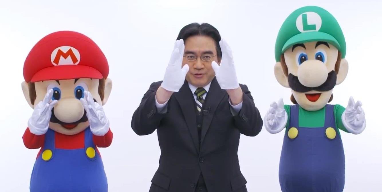 Recognition of Satoru Iwata in the Super Mario Bros. movie.