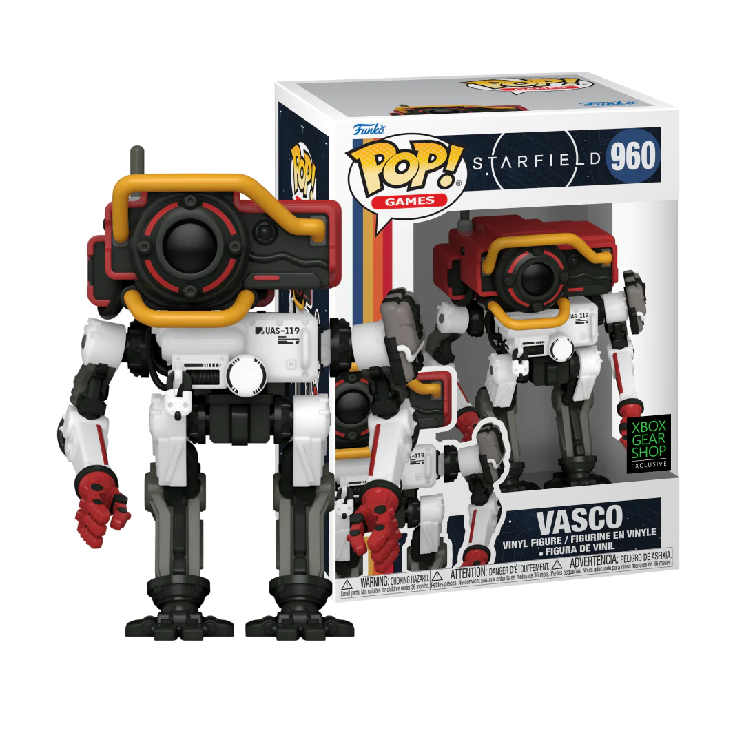 El droide Vasco de Starfield saldrá a la venta en forma de Funko POP