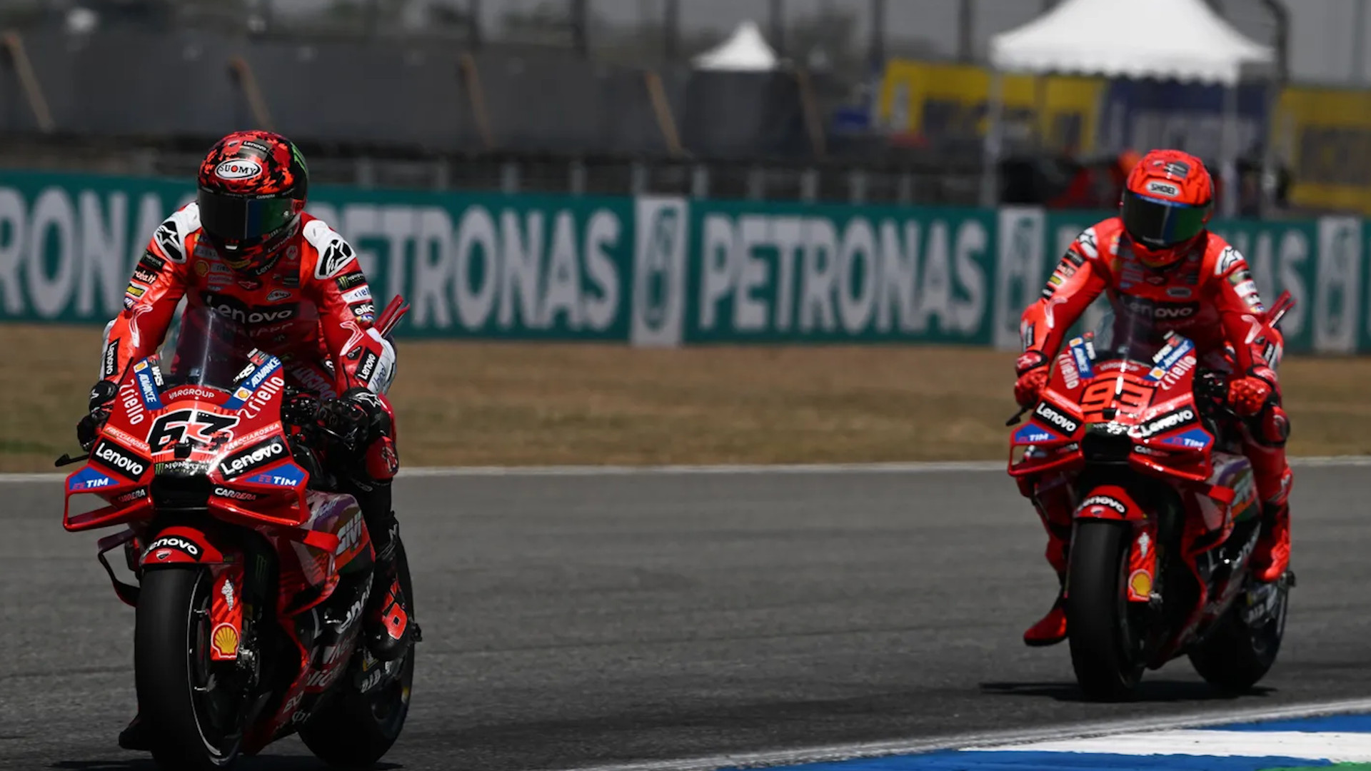 El equipo de MotoGP Ducati Lenovo confirma que Pedro Acosta se une a Marc Márquez y sustituye a Pecco Bagnaia