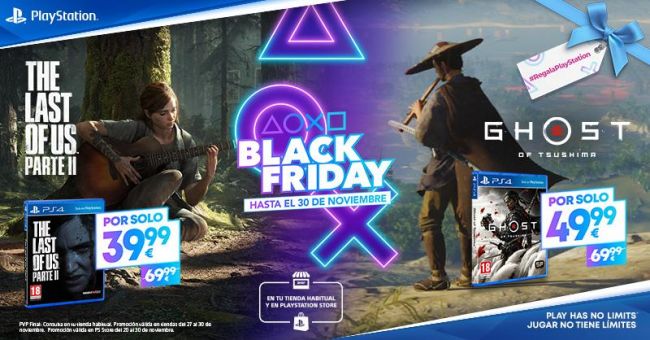 El Black Friday de PS4: The Last of Us 2 y Ghost of Tsushima, más baratos