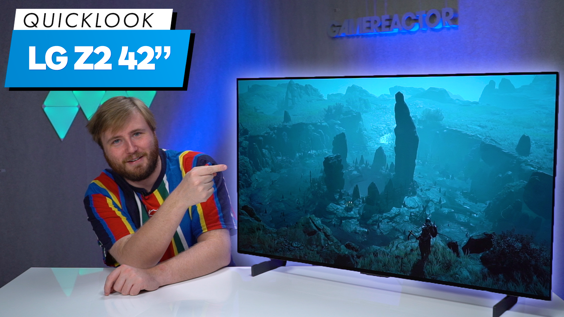 We already have the LG Z2 8K TV in our hands