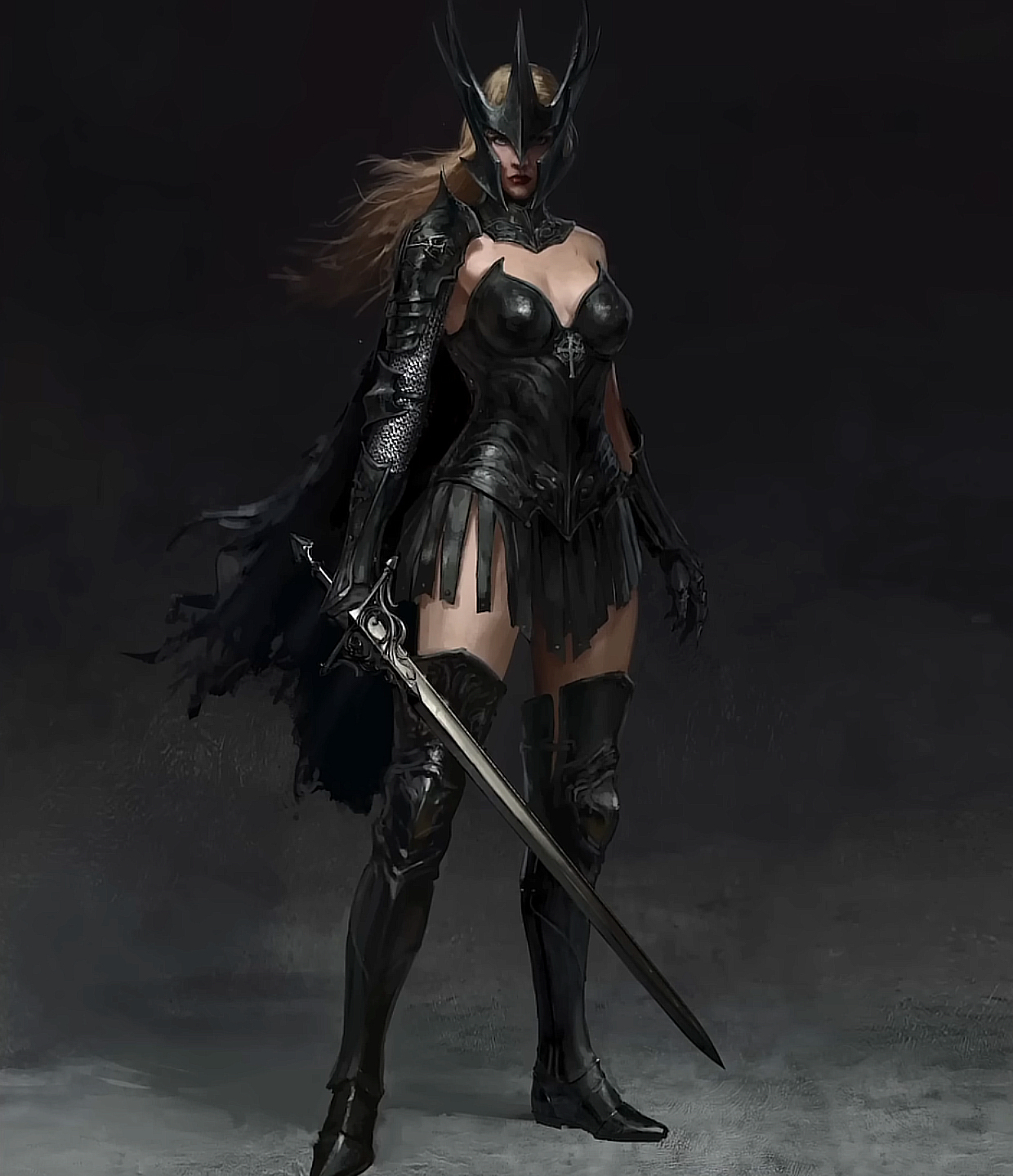 Lords of the Fallen 2 apuesta por llevar a sus personajes femeninos con poca ropa y una talla menos de armadura... no sé si me explico