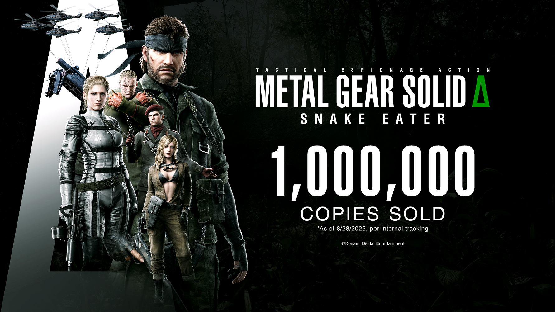 Metal Gear Solid Delta: Snake Eater ya ha vendido un millón de copias