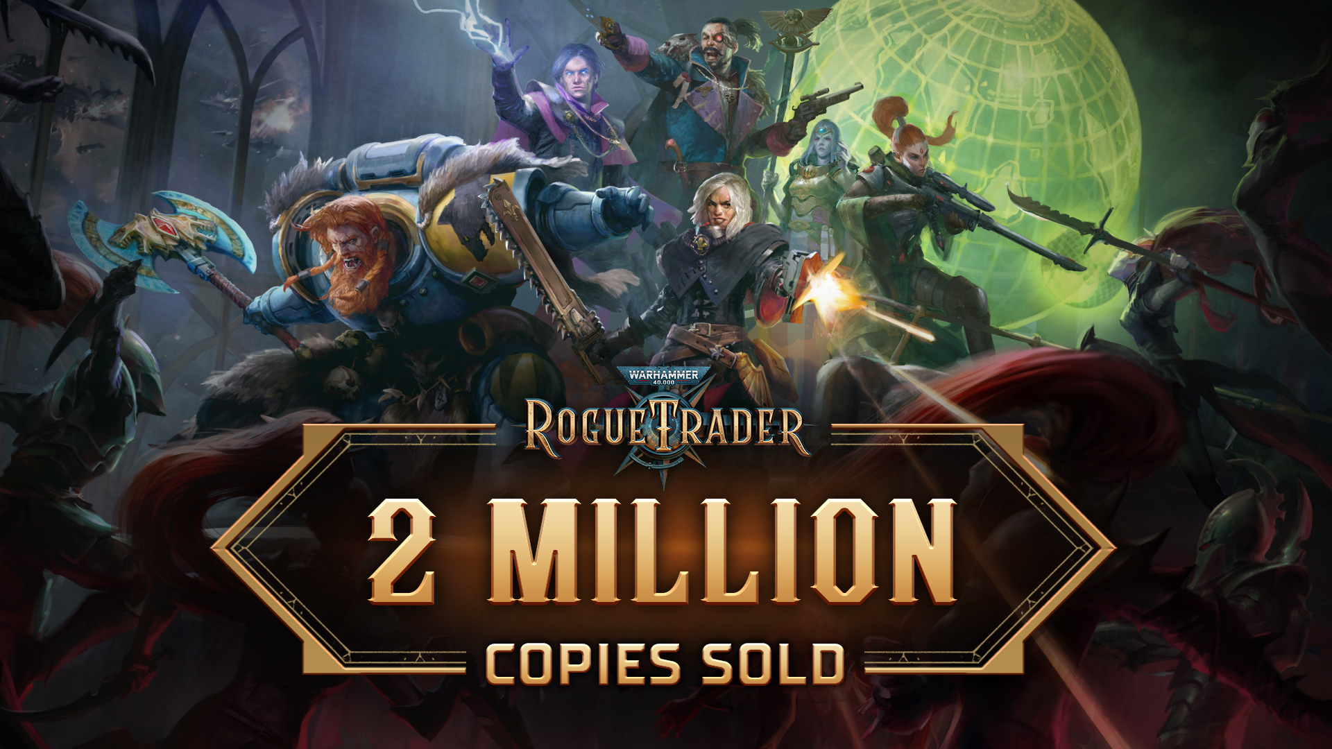 Warhammer 40,000: Rogue Trader Ha vendido 2 millones de ejemplares y saldrá una nueva edición este octubre