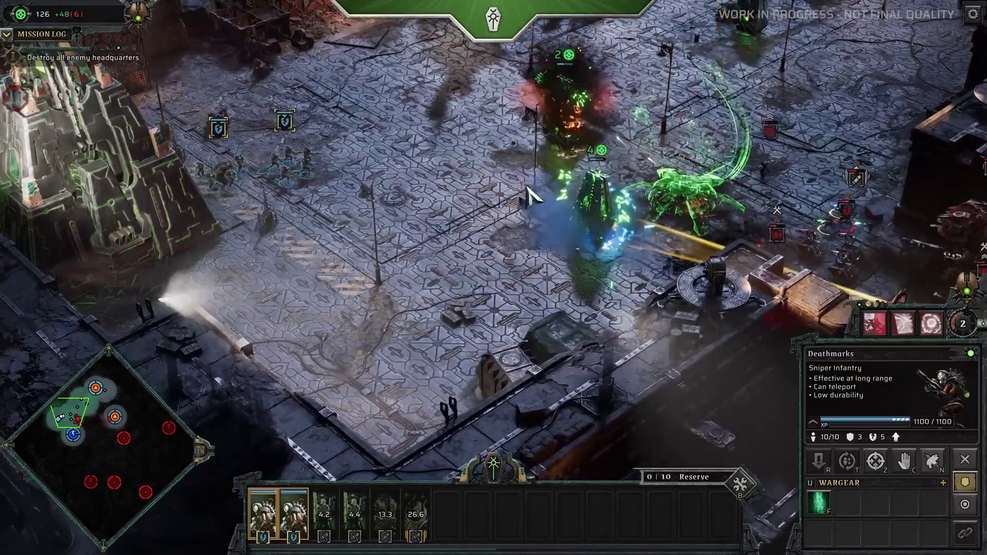 Un vistazo a las otras dos facciones principales en Warhammer 40,000: Dawn of War IV - Combate entre Necrones y el Adeptus Mechanicus