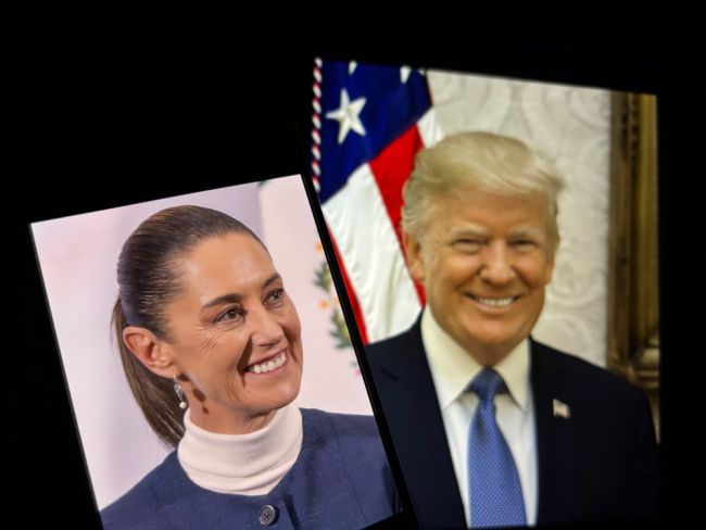 Sheinbaum y Trump mantienen una llamada positiva tras la cancelación de la reunión del G7