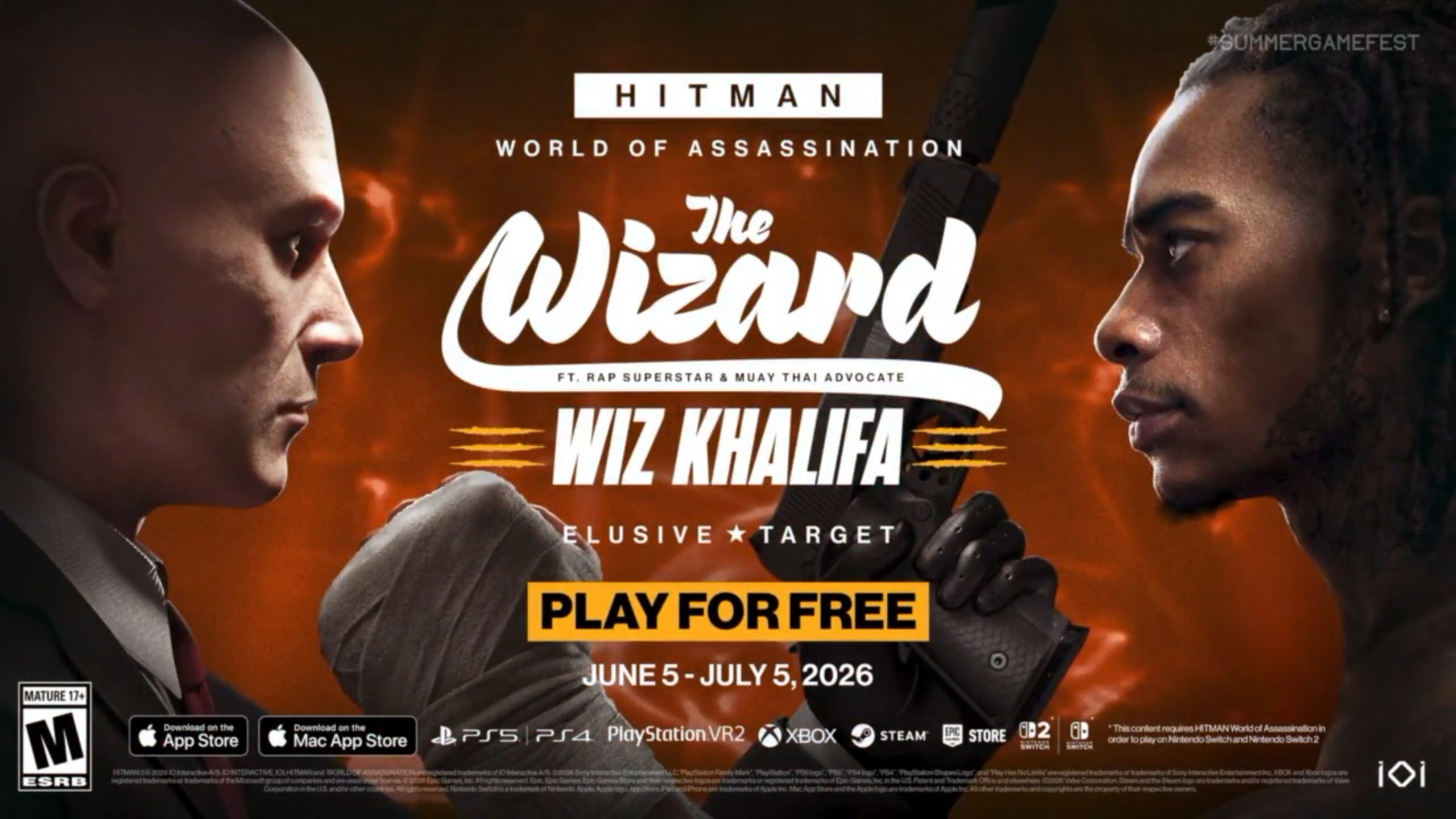 Wiz Khalifa es el último famoso cazado por el Agente 47