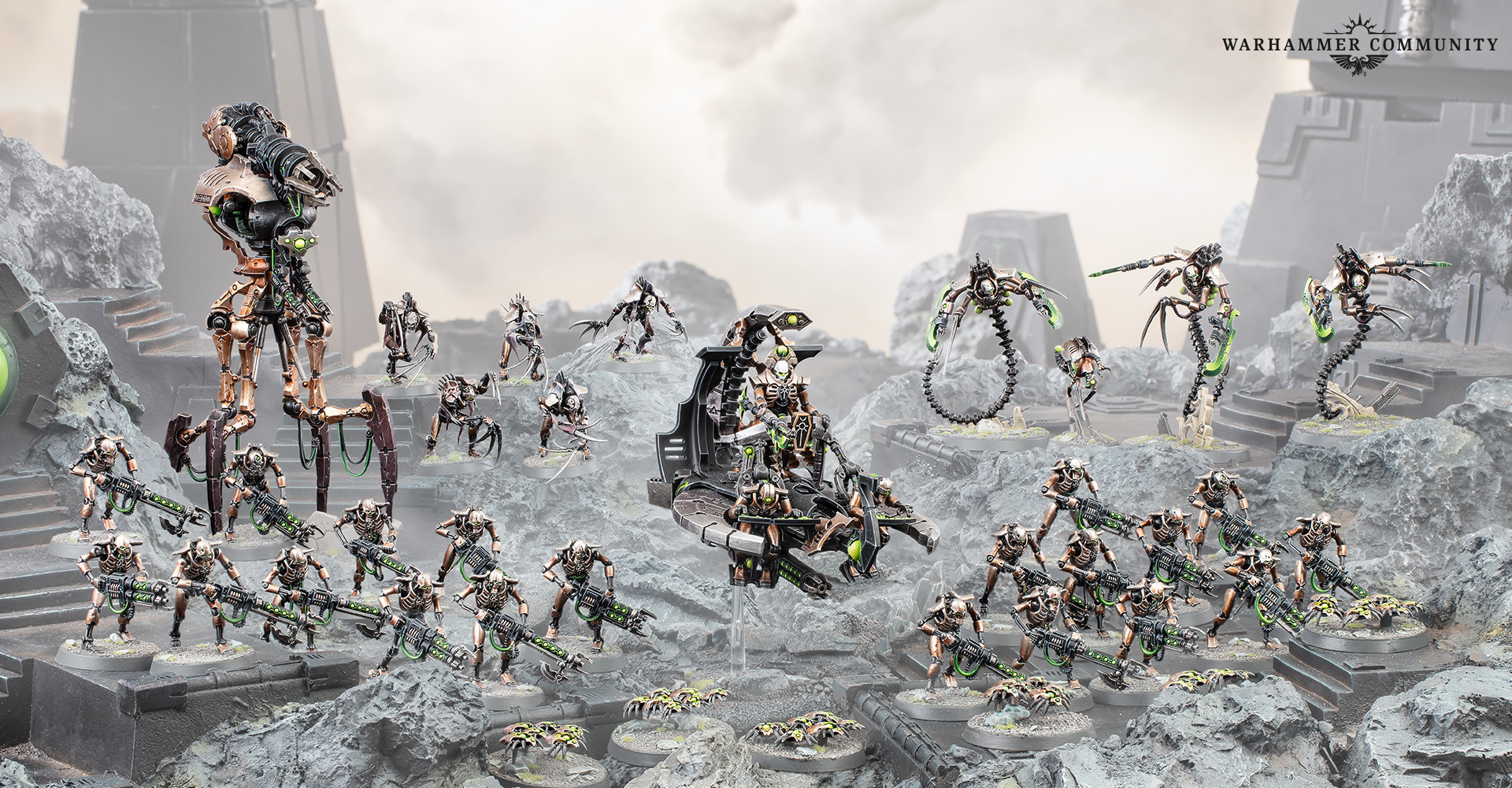 Warhammer 40,000 completa el arranque de la 11ª edición con nuevas cajas Battleforce para Tiránidos, Astra Militarum, Marines Espaciales del Caos y Necrones