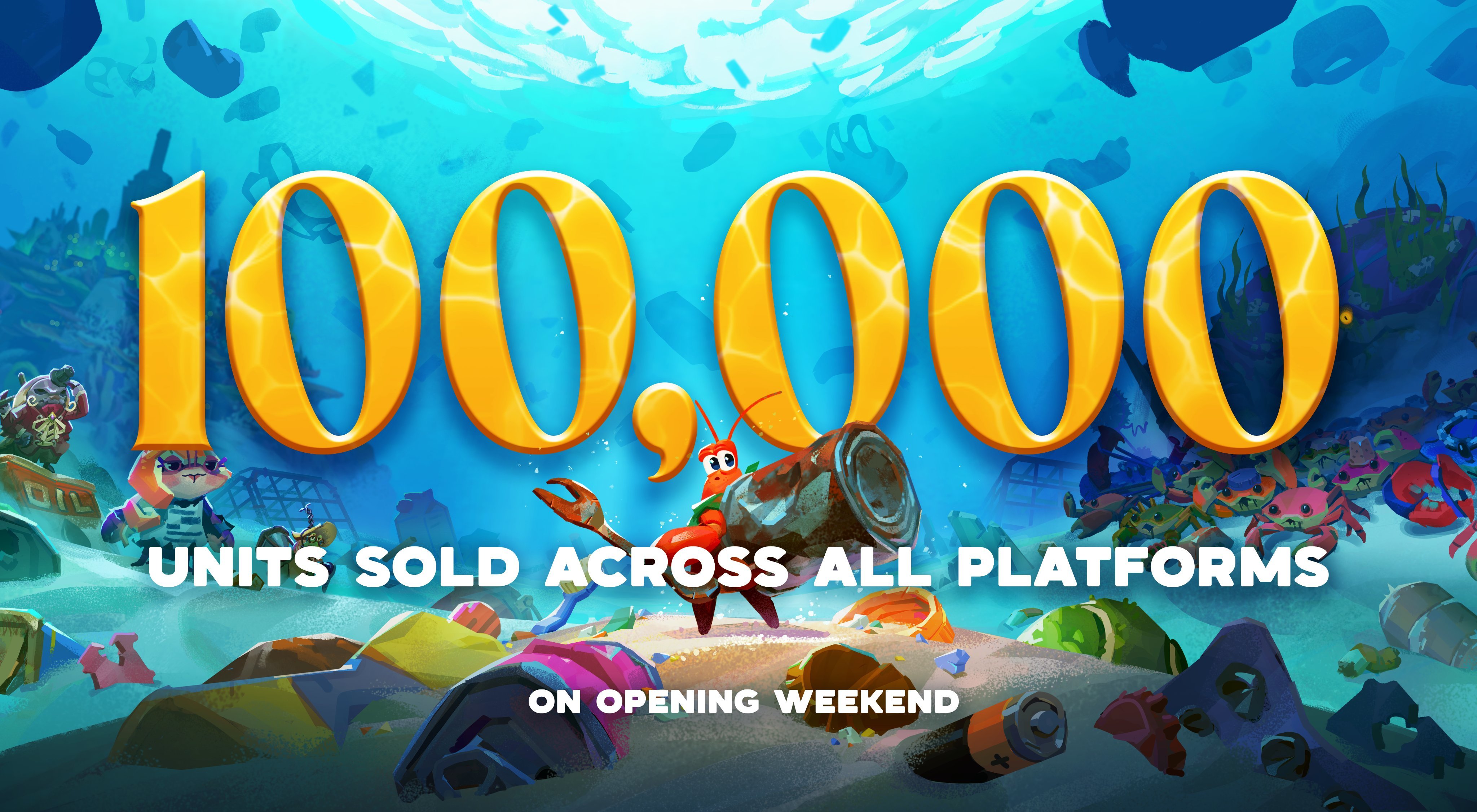 Another Crab&#39;s Treasure empieza a salir de la concha con 100.000 unidades vendidas en sus primeros días