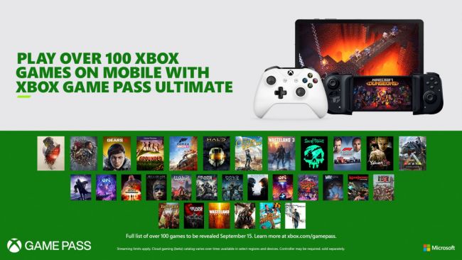 Project xCloud final arranca el 15 de septiembre con 100 títulos de Xbox Game Pass